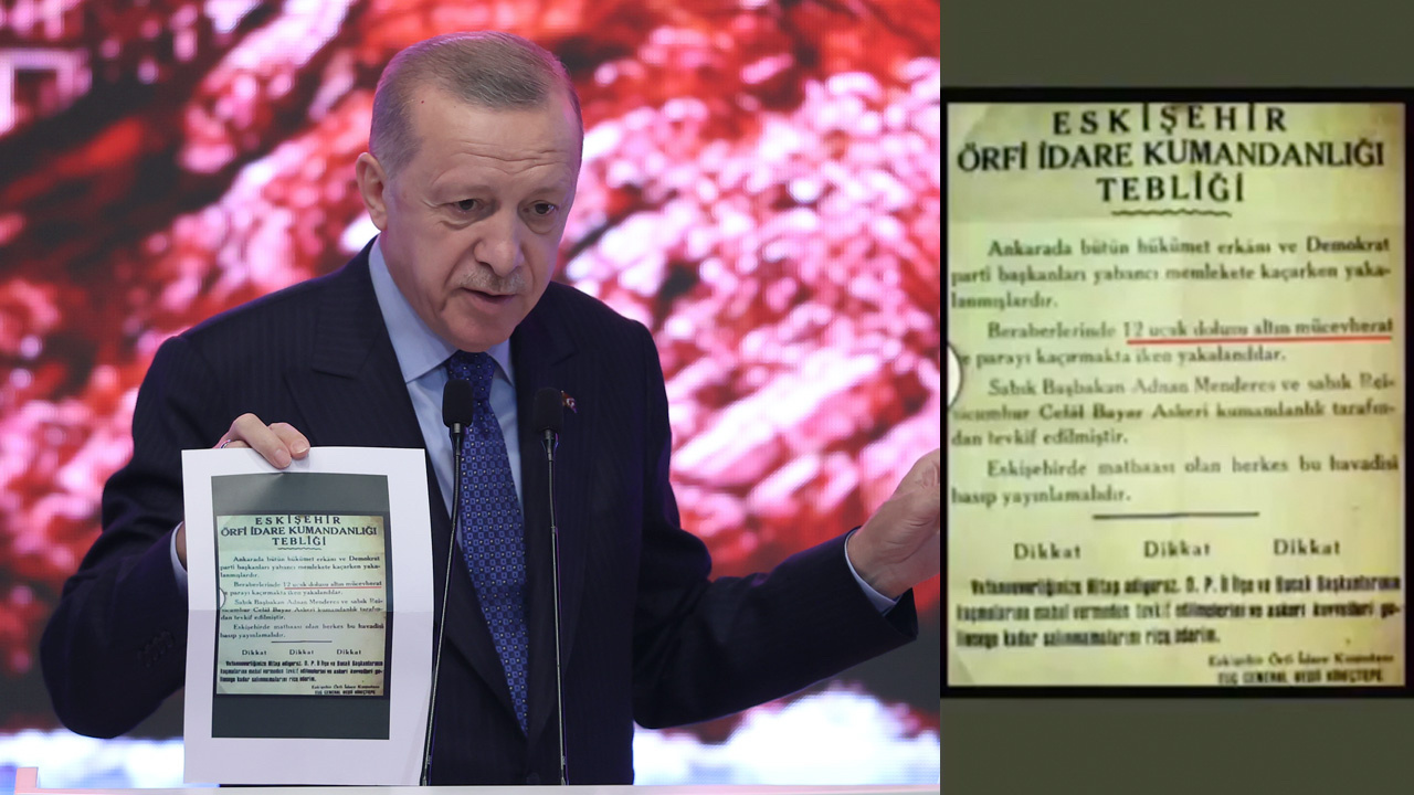 Cumhurbaşkanı Erdoğan 'Bugünü göreceksiniz' dedi belgeyi paylaştı
