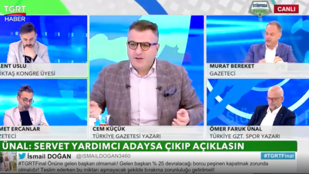 Cem Küçük'ün 'Çarşı'yı karıştıran sözleri : Siyaset istemese ortada Beşiktaş mı kalır