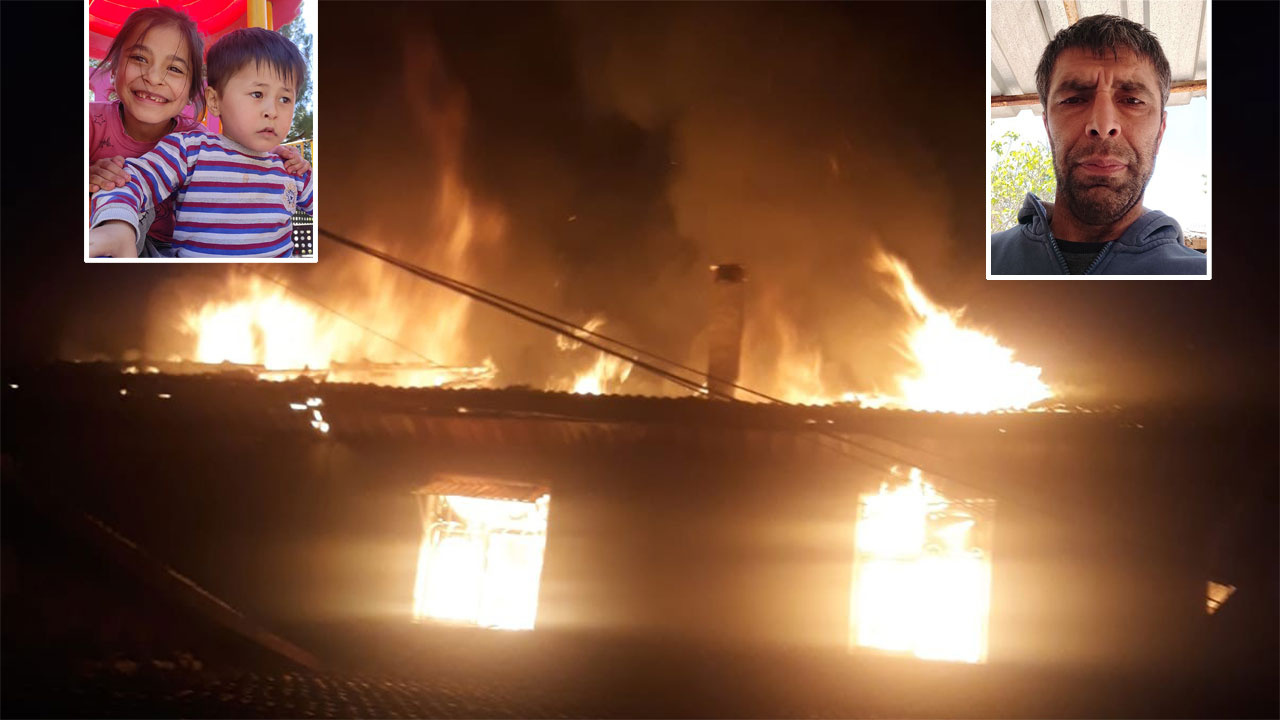 Eşi ve çocukları uyurken evini ateşe verdi! Baba yanarak öldü eşi ve 2 çocuğu ağır yaralı