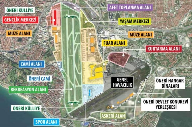 Atatürk Havalimanı Millet Bahçesi’nin yeni planı hazır! Atatürk havalimanı'nda neler olacak?
