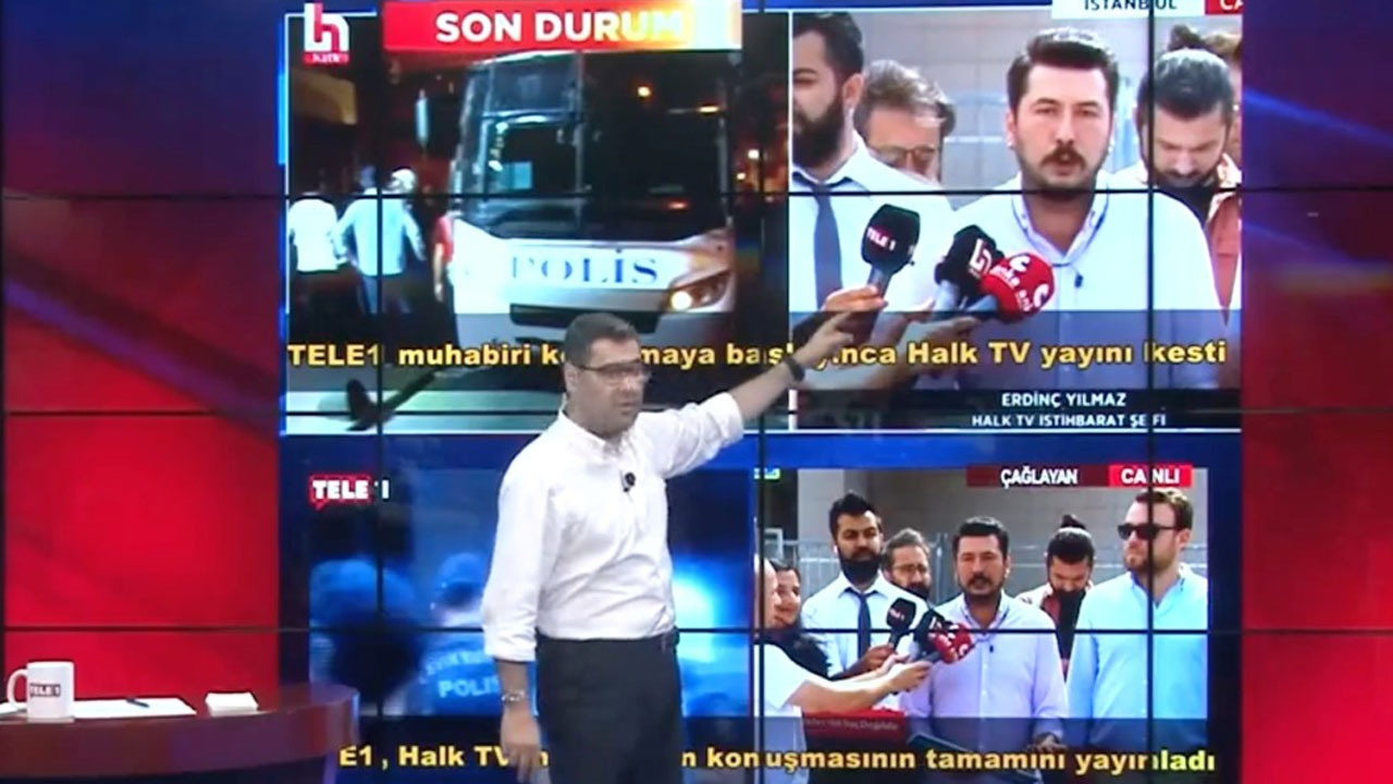 TELE 1 ile Halk TV birbirine girdi! Halk TV, TELE 1'in sesini kesti isyan ettiler