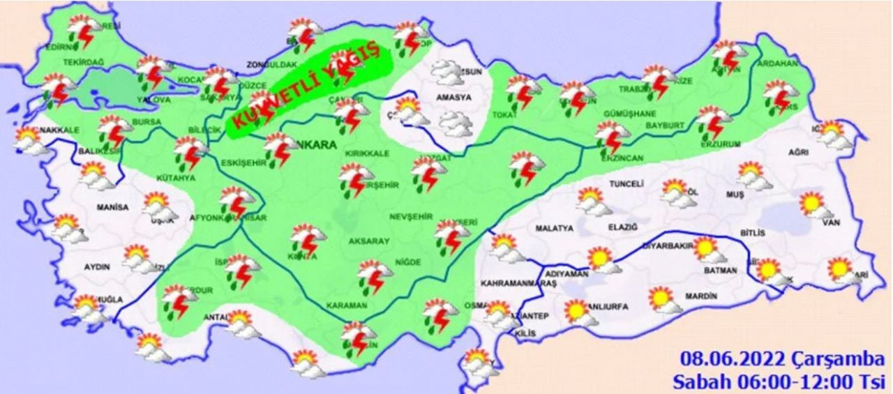 Çok fena geliyor! Meteoroloji 36 şehir için uyarı verdi! Ankara ve İstanbul hortum, dolu, sağanak, fırtına...