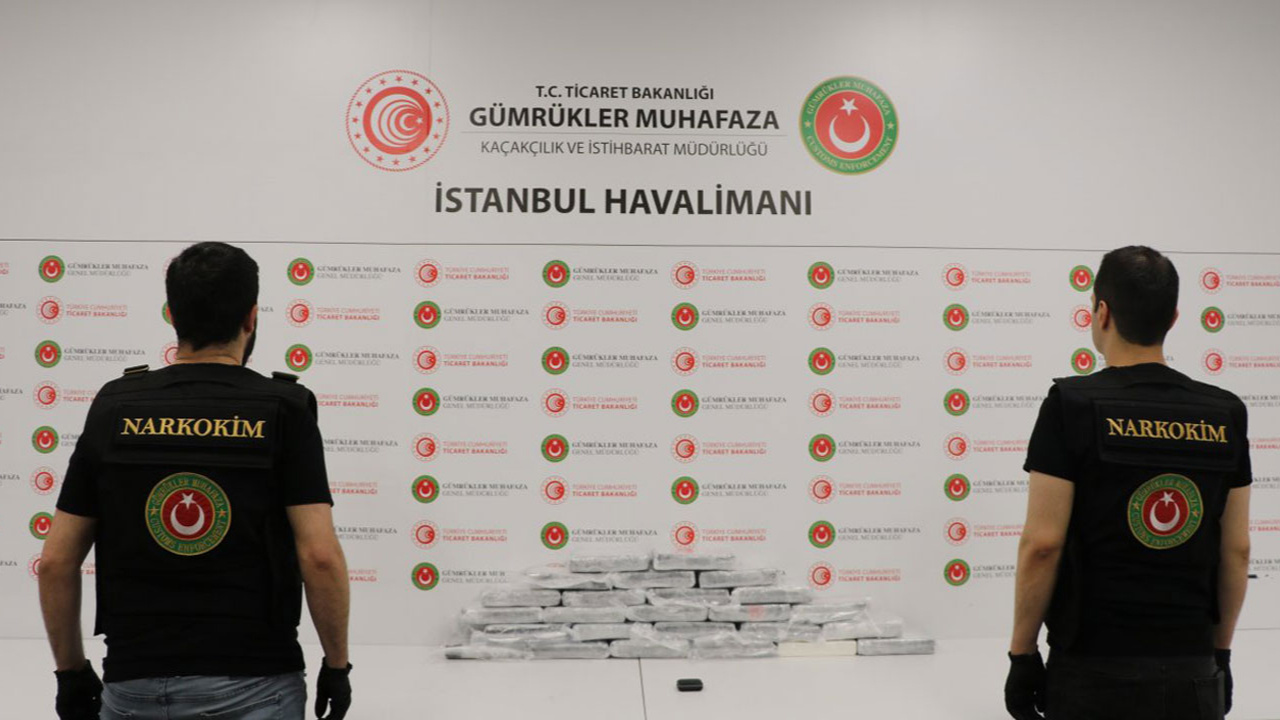 İstanbul Havalimanı'nda büyük operasyon: 36 kg kokain yakalandı