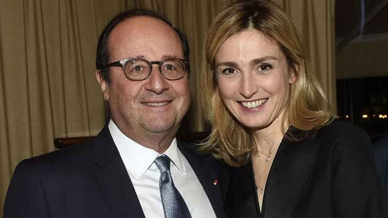 Fransa'nın eski Cumhurbaşkanı Hollande, oyuncu Julie Gayet ile evlendi