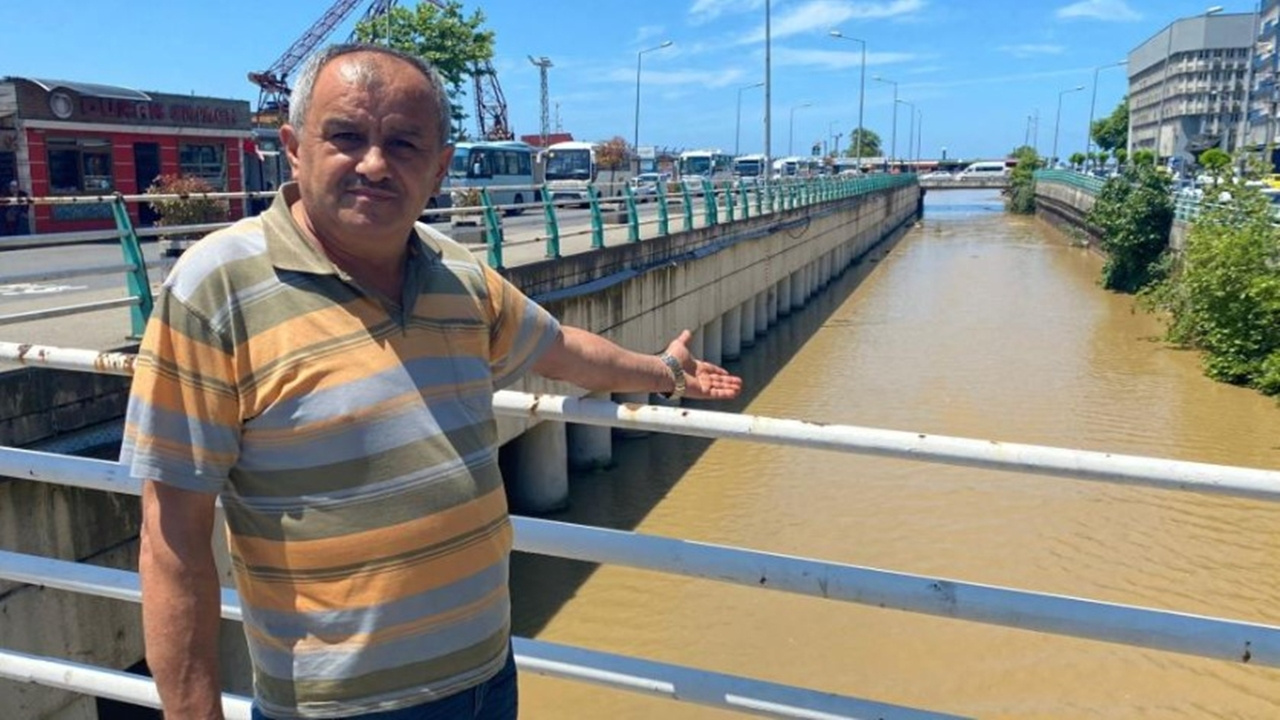 Zonguldak'ta dereler renk değiştirdi! Sular artık sarı akıyor