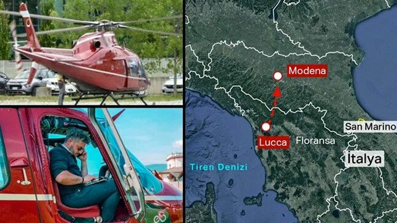 İtalya'da 4 Türk'ün de içinde olduğu helikopter enkazına ulaşıldı