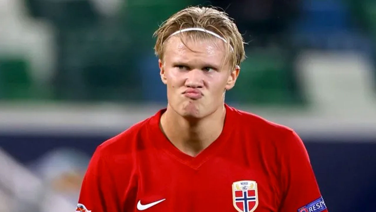 Genç Haaland İsveç'i devirdi milli formayla 21. maçta gol sayısını 20'ye yükseltti