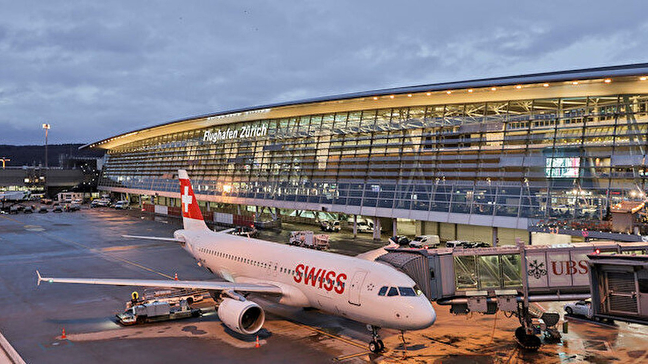 Uçuşlar durduruldu: İsviçre'nin Zürih ve Cenevre havalimanları yolcu alımını durdurdu