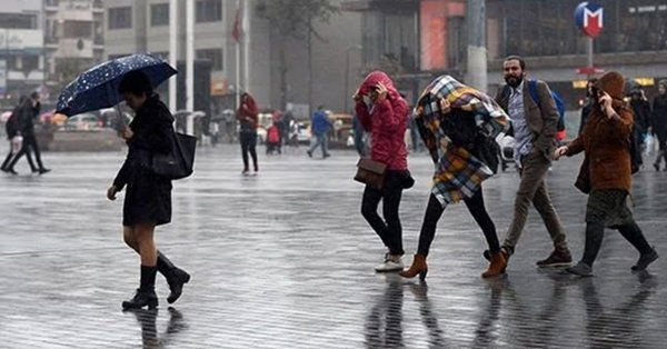 Akşam çok daha kötü olacak hafta sonu sürecek AFAD 6 ili uyardı Meteoroloji Ankara'yı da saydı