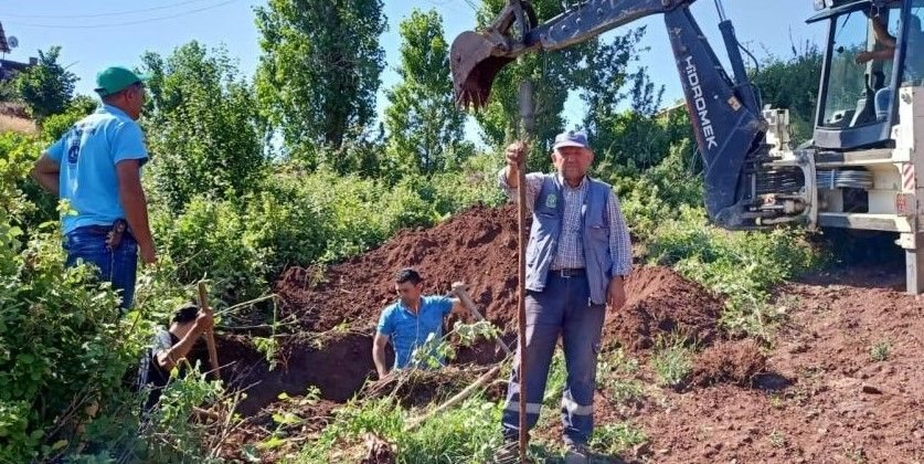 Manisa'da su kanalından çıkan 2 metrelik kunduz görenleri şok etti: 'Bu nasıl kunduz?'