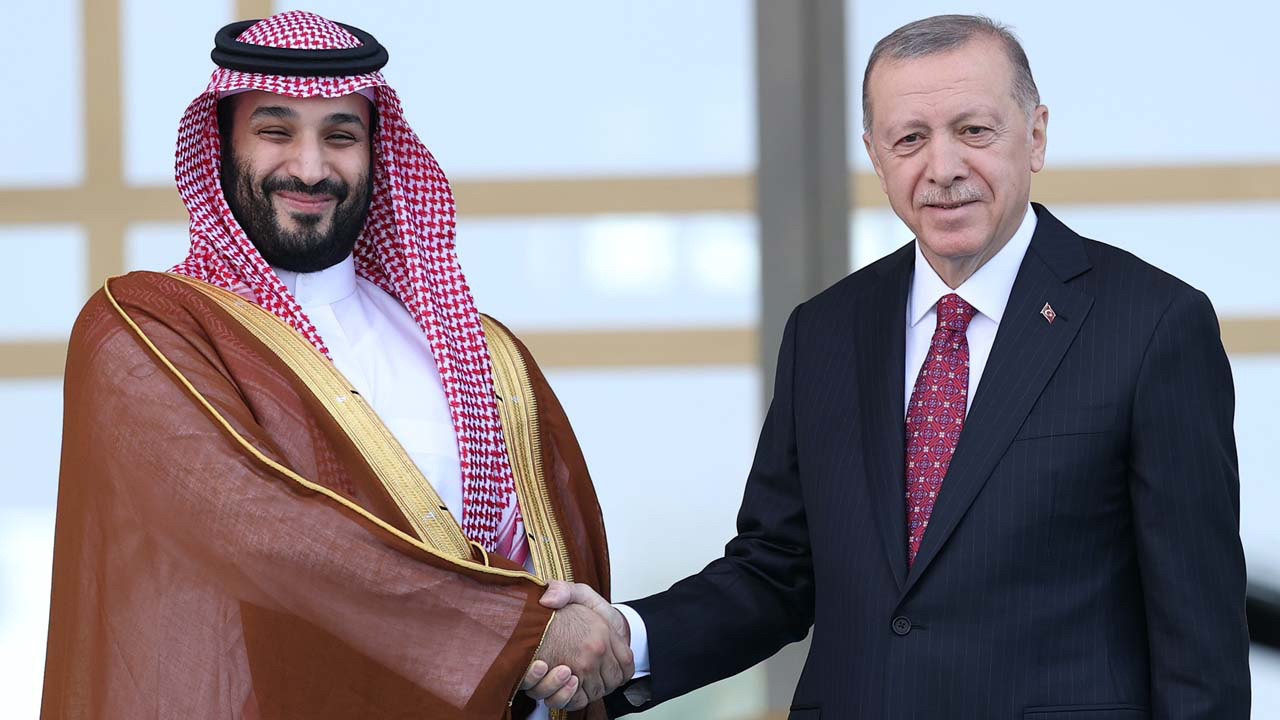 Cumhurbaşkanı Erdoğan, Veliaht Prens Muhammed bin Selman ile görüştü
