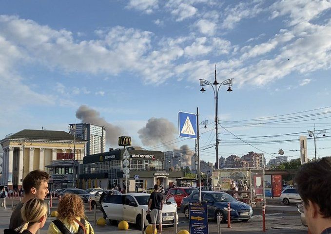 Rusya Ukrayna'nın başkentini füzelerle vurdu! Rus işgali 123. gününde şiddetlendi