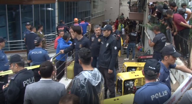 Ankara'da sel can aldı! Su basan binada 1 kişi hayatını kaybetti