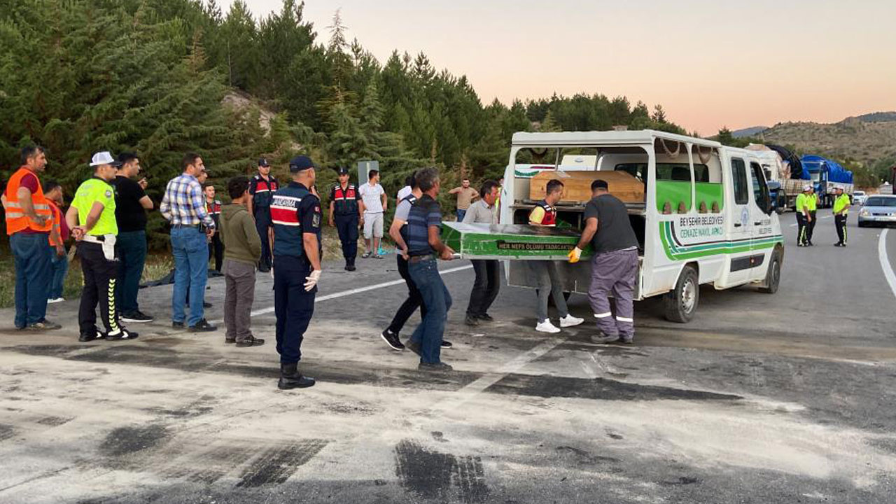 Konya'da feci kaza! Çok sayıda ölü ve yaralı var