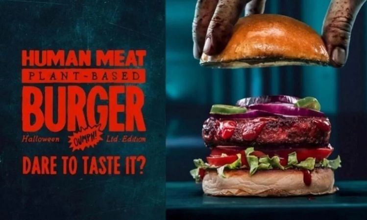 Şaka değil gerçek! İnsan eti tadında hamburger ürettiler!