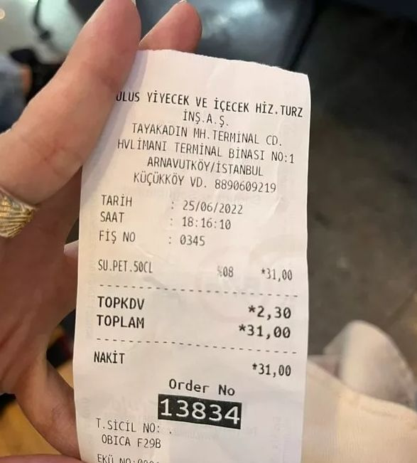 İstanbul Havalimanı'ndaki yiyecek fiyatları şok etti!