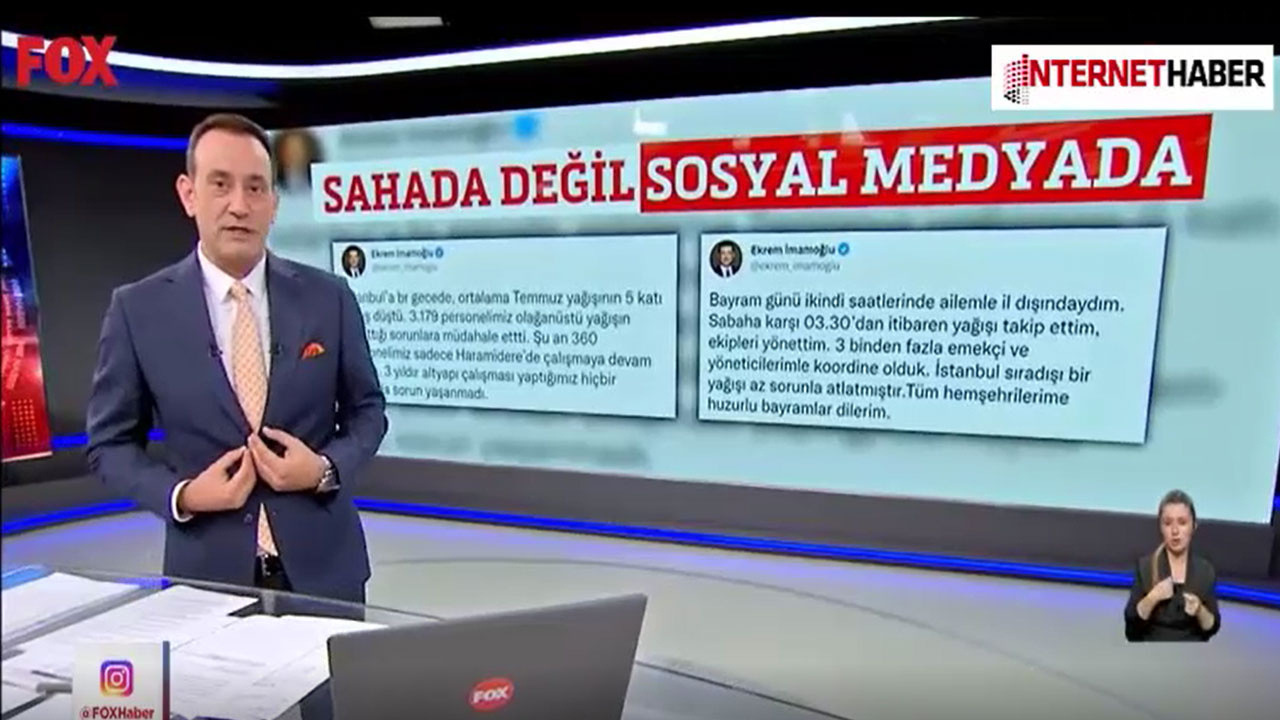 Ekrem İmamoğlu FOX'u bile çıldırttı: Canlı yayında sert tepki!