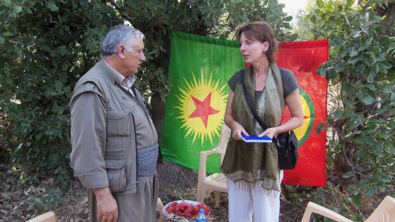 PKK destekçisi Hollandalı sözde gazeteci Frederike Geerdink Irak'tan da sınır dışı edildi
