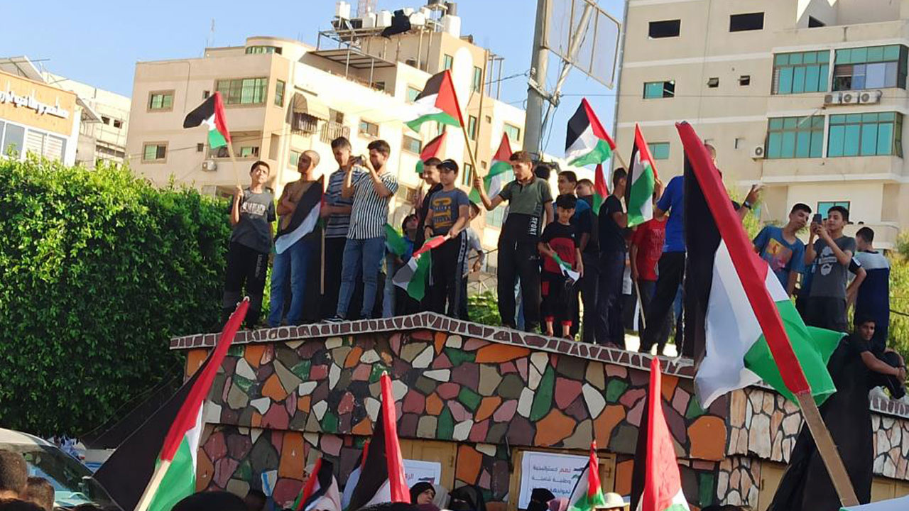 ABD Başkanı Joe Biden Filistin ziyareti Gazze’de protesto edildi