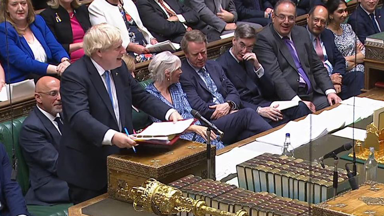 Boris Johnson'dan Terminatör filminden replikle veda
