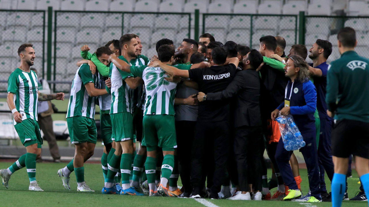 Konyaspor 10 kişiyle rahat kazandı! Tur kapısını araladı