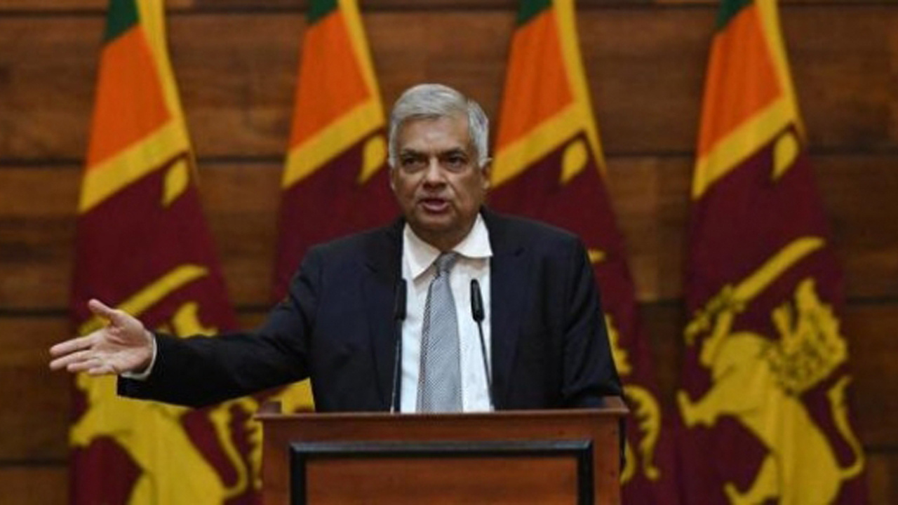 Sri Lanka'da devlet başkanı seçilen Wickremesinghe ant içti