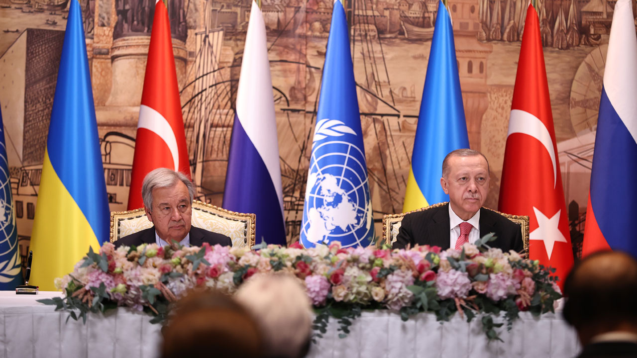 Cumhurbaşkanı Erdoğan, Tahıl Sevkiyatı Anlaşması İmza Töreninde konuştu