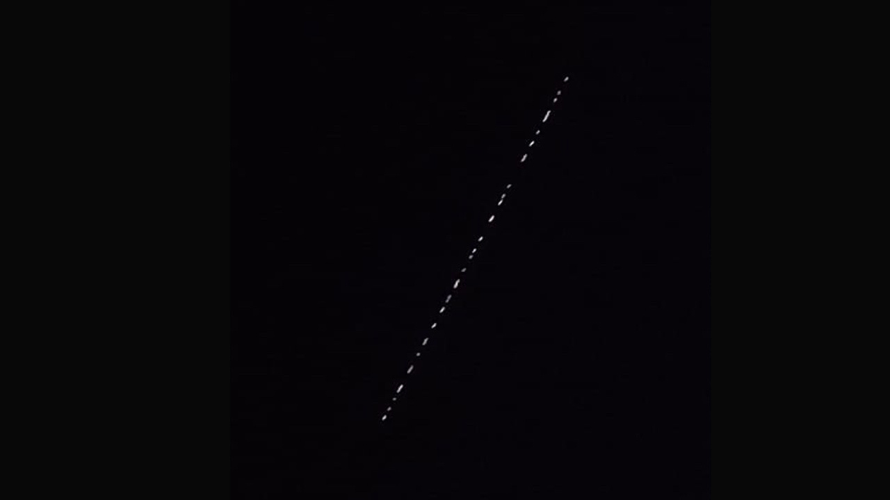 Türkiye dün gece Elon Musk'ın Starlink uydularıyla ürktü! Türkiye Uzay Ajansı açıklama yaptı! Neden tepemizden geçtiler