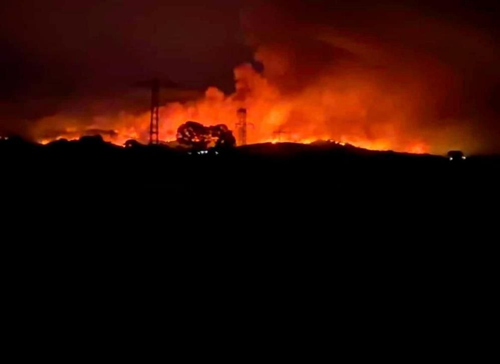 Yunanistan yangını Edirne'ye dayandı! Sınır köylerinde endişe! Müdahale fayda etmiyor