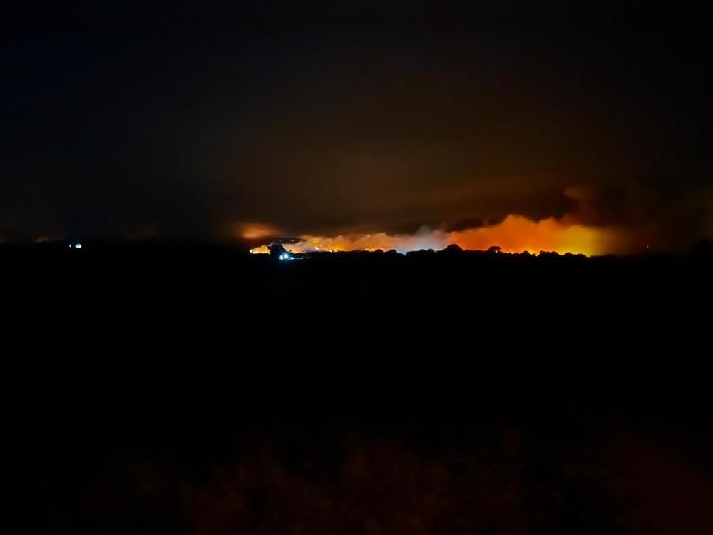 Yunanistan yangını Edirne'ye dayandı! Sınır köylerinde endişe! Müdahale fayda etmiyor