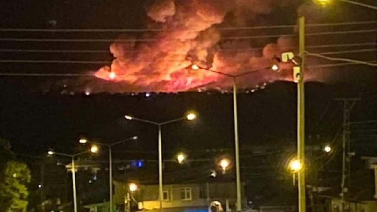 Yunanistan yangını Edirne'ye dayandı! Sınır köylerinde endişe! Müdahale fayda etmiyor