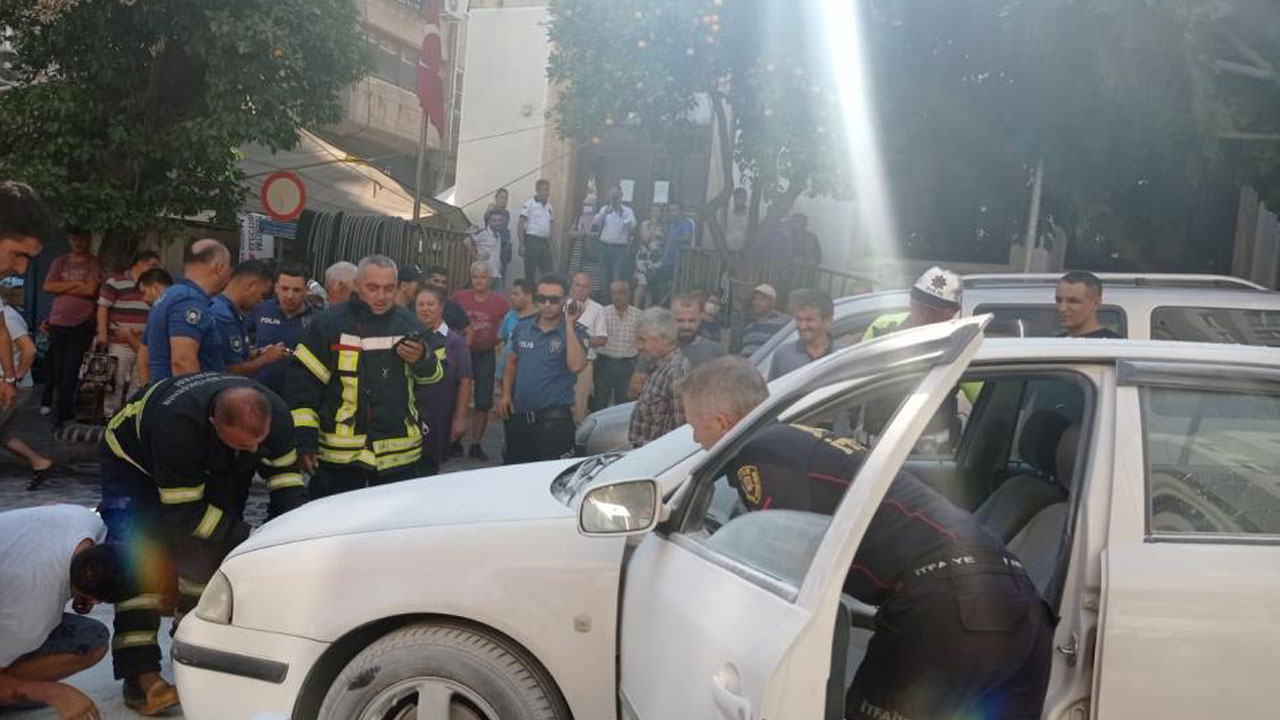 Aydın'da esnaf, güvenlik ve polis seferber oldu! Yangın söndürüldü