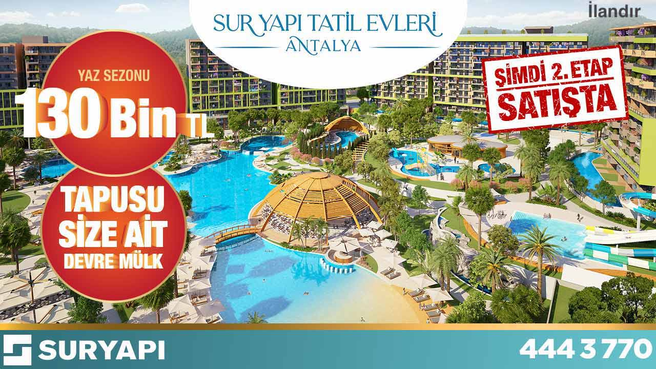 Sur Yapı Tatil Evleri Antalya