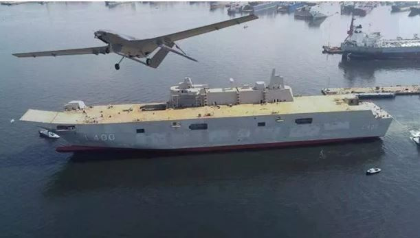 Türkiye'nin en büyük savaş gemisi TCG Anadolu için geri sayım başladı