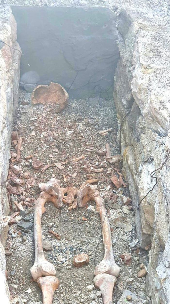 Kastamonu'da kuzeninin kayıp mezarını ararken ararken buldu yetkililer apar topar etrafı çevirdi