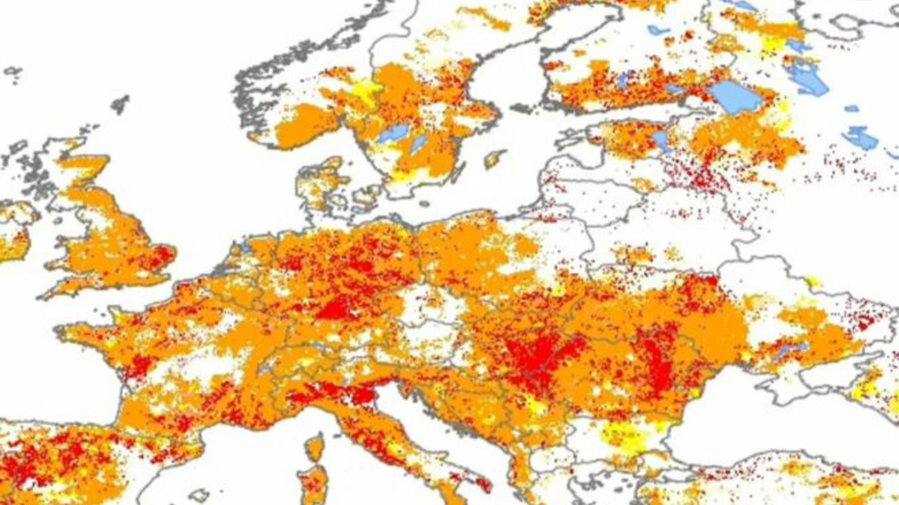 Avrupa kıtası kuraklık yüzünden ekonomik sıkıntıya düşebilir