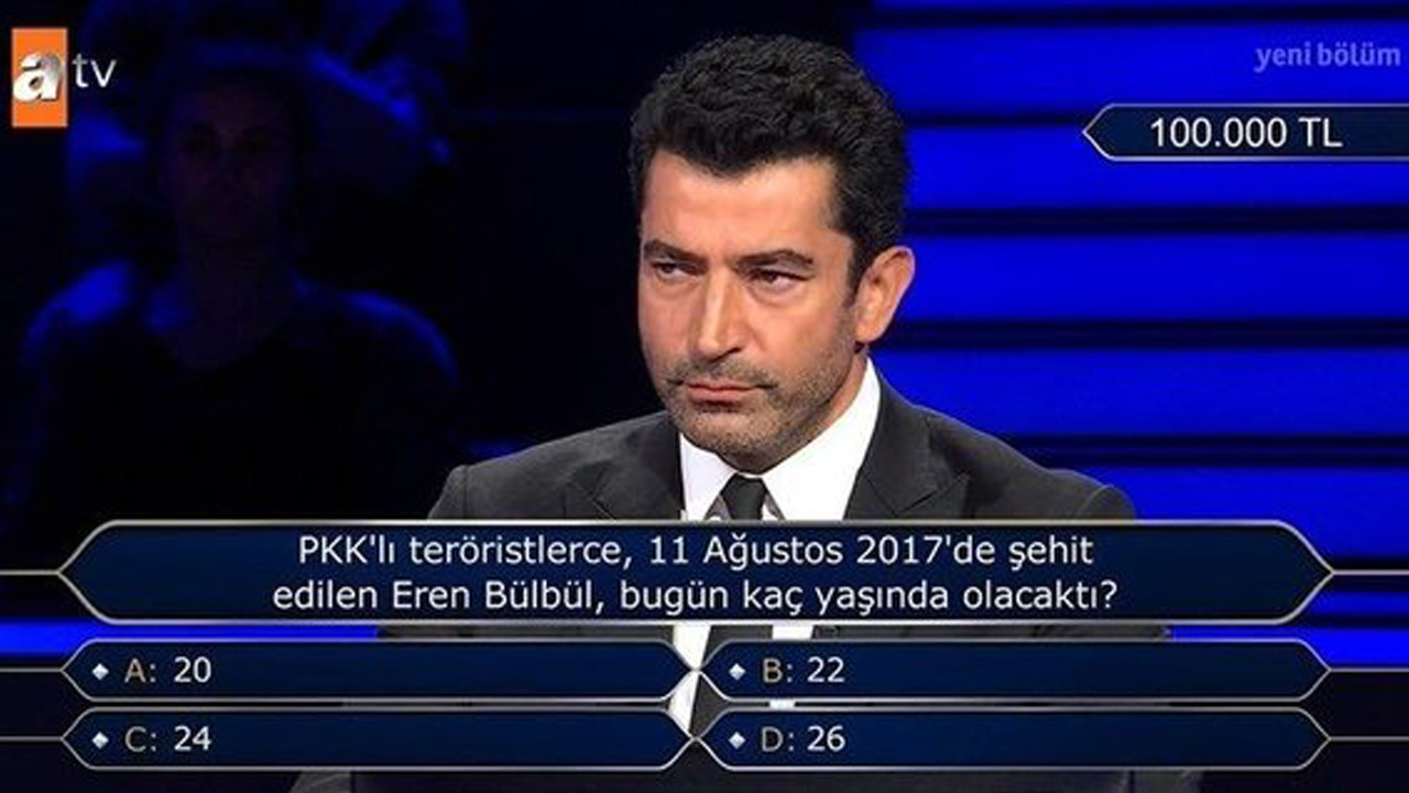 Kim Milyoner Olmak İster’de duygulandıran Eren Bülbül sorusu! Kenan İmirzalıoğlu'nun sesi titredi...
