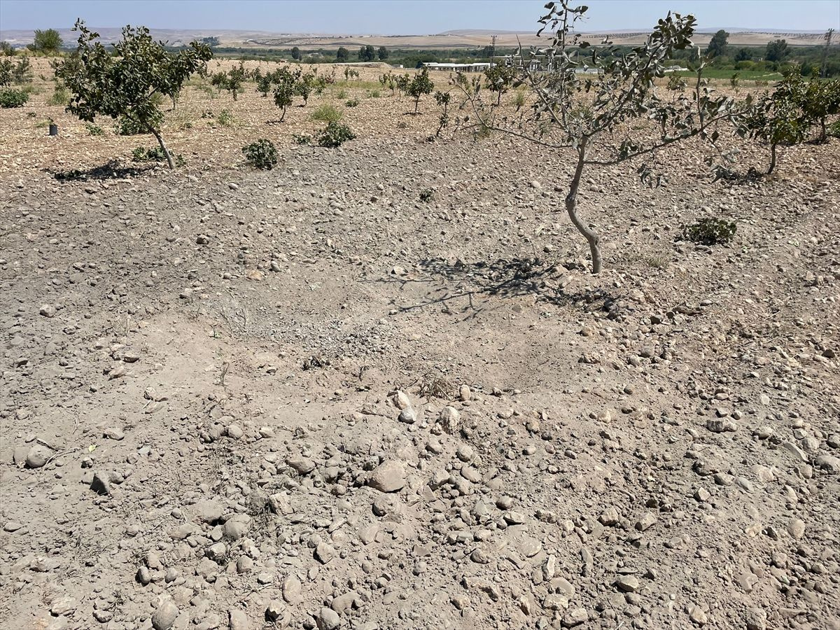 PKK Gaziantep'te boş araziyi bombaladı!