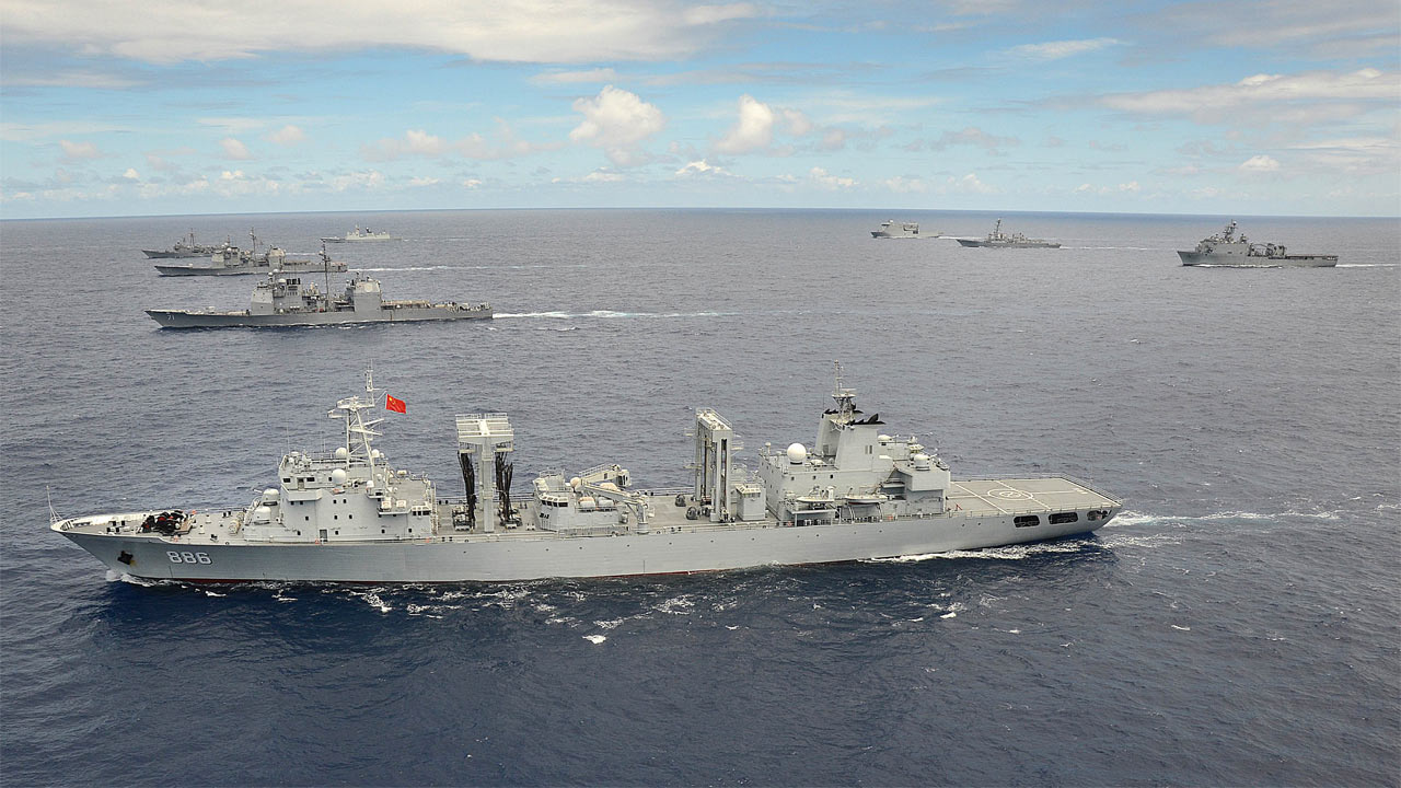 Çin Tayvan'ı çevreledi 51 savaş uçağı ve 6 savaş gemisi