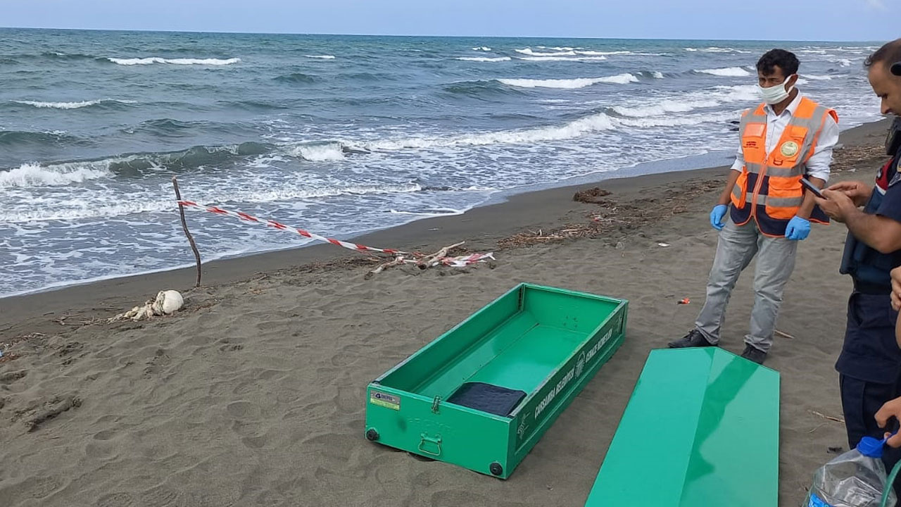 Samsun'da sahile iskelet vurdu yürürken kafatası ile karşılaştılar