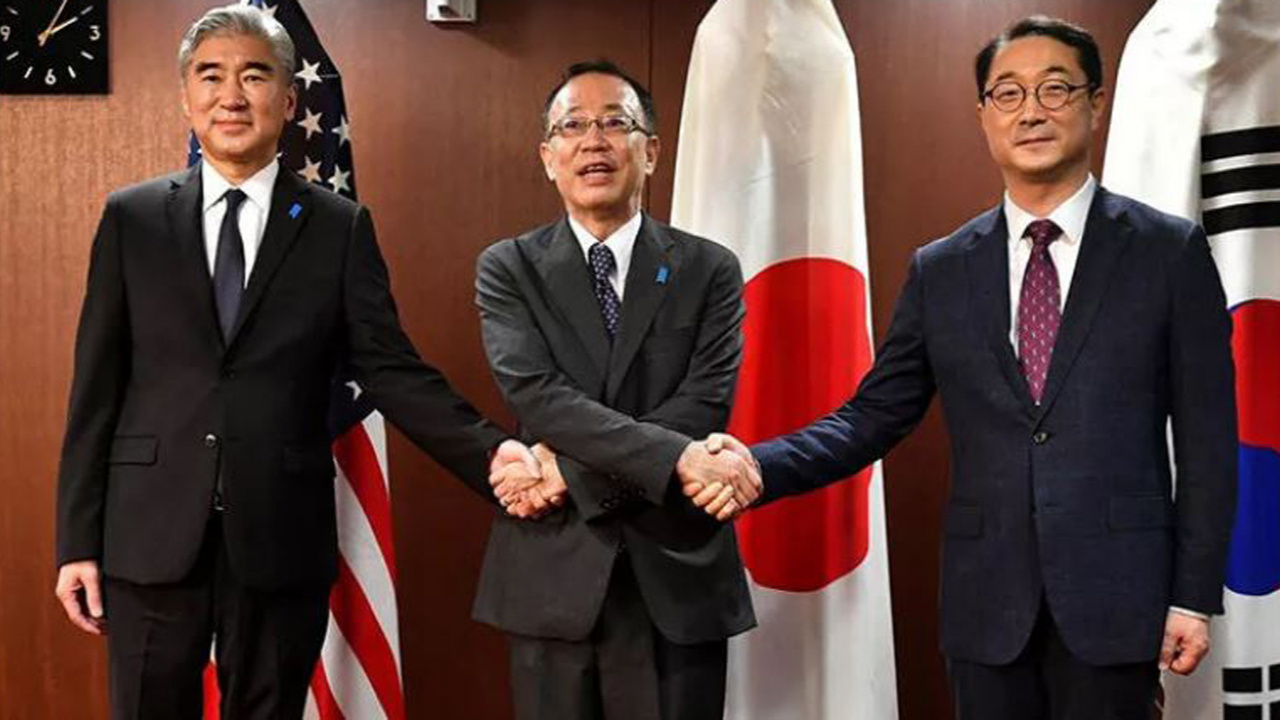 Japonya, ABD ve Güney Kore’den üçlü Kuzey Kore zirvesi
