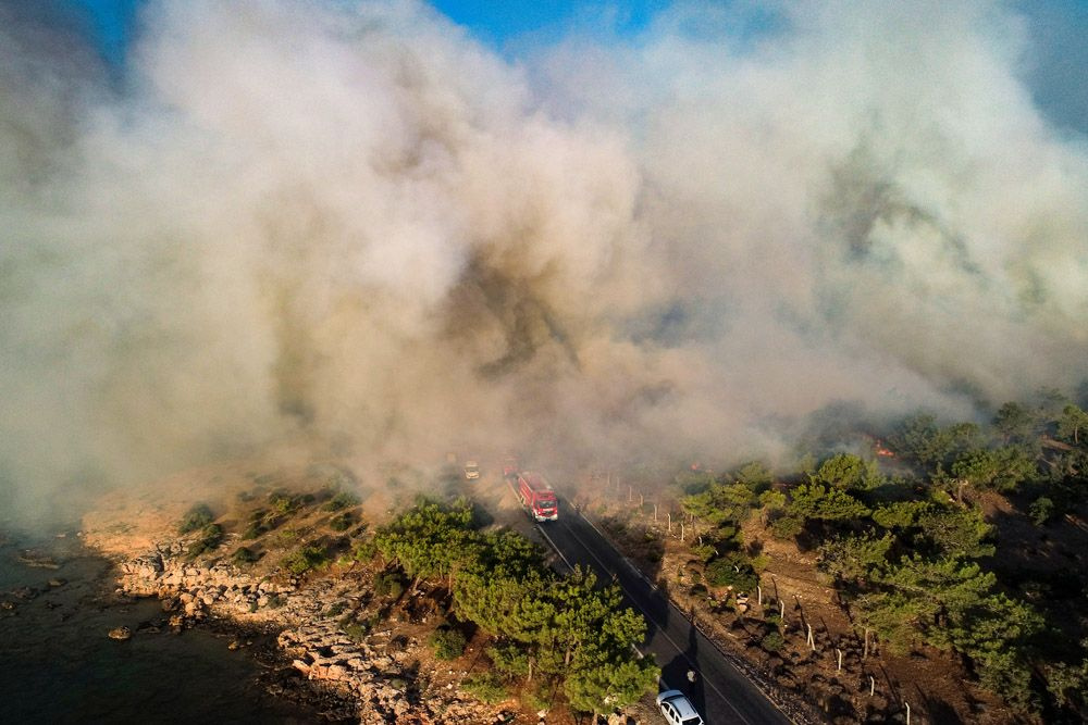 Mersin Gülnar'daki orman yangınında son durum! Yangın kontrol altına alındı