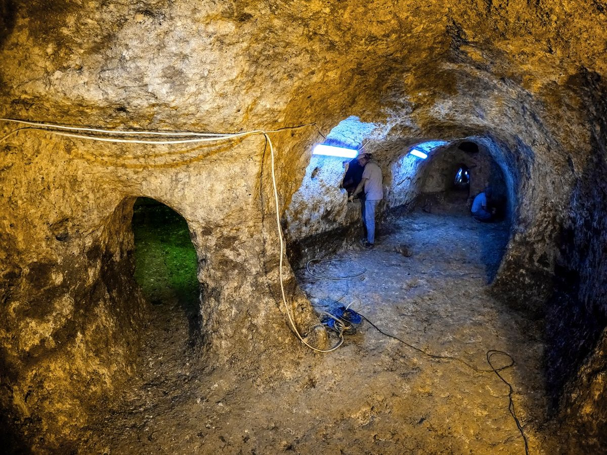 Konya'da tesadüfen keşfedildi! Antik yer altı şehri heyecanlandırdı görüntüler inanılmaz