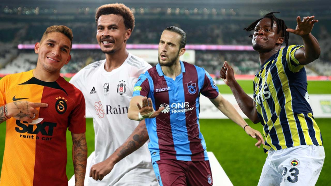 Liste güncellendi! Süper Lig'de en pahalı futbolcular belli oldu! İlk 2 sıra aynı takımdan...