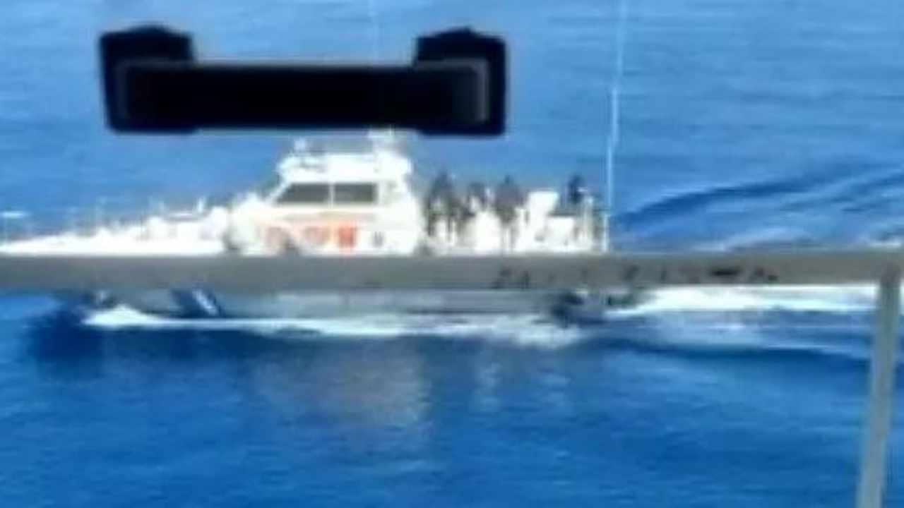 Ege'de Yunan provokasyonu! Ro-Ro gemisine taciz ateşi! Anında karşılık verildi