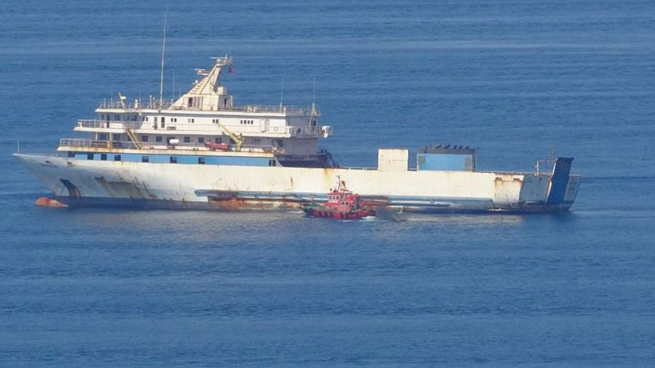 Yunan unsurlarınca ateş açılan gemi İstanbul’a doğru yola çıktı