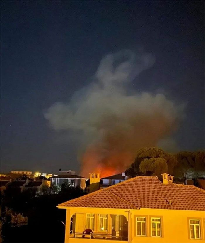 Muğla'da orman yangını çıktı! Yangın evleri tehdit etti uçaklar devreye girince...