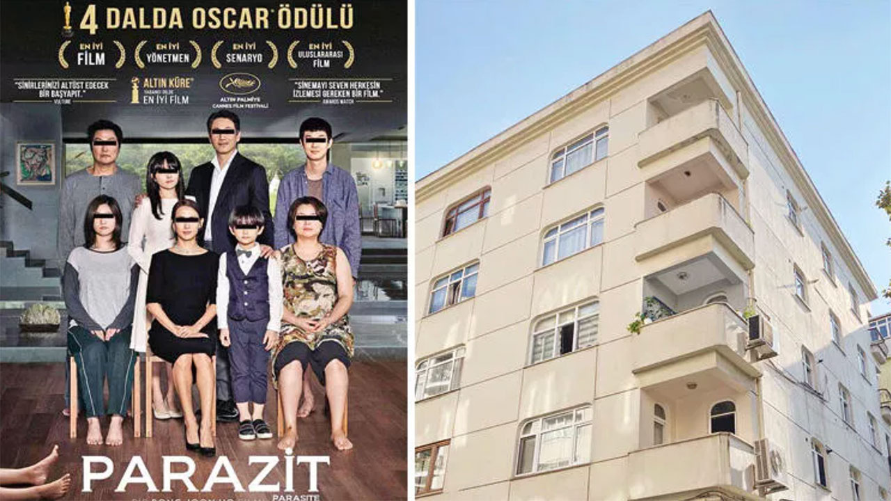 Oscar ödülle Parazit filmi İstanbul'da gerçek oldu! İki kardeşin evine gizlice yerleşip yaşadı