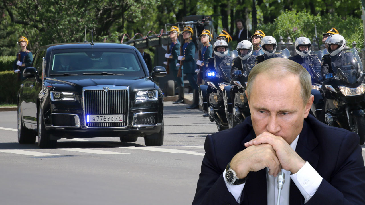 Rus lider Vladimir Putin'e suikast girişimi iddiası! Arabası bombalı saldırıya uğradı!