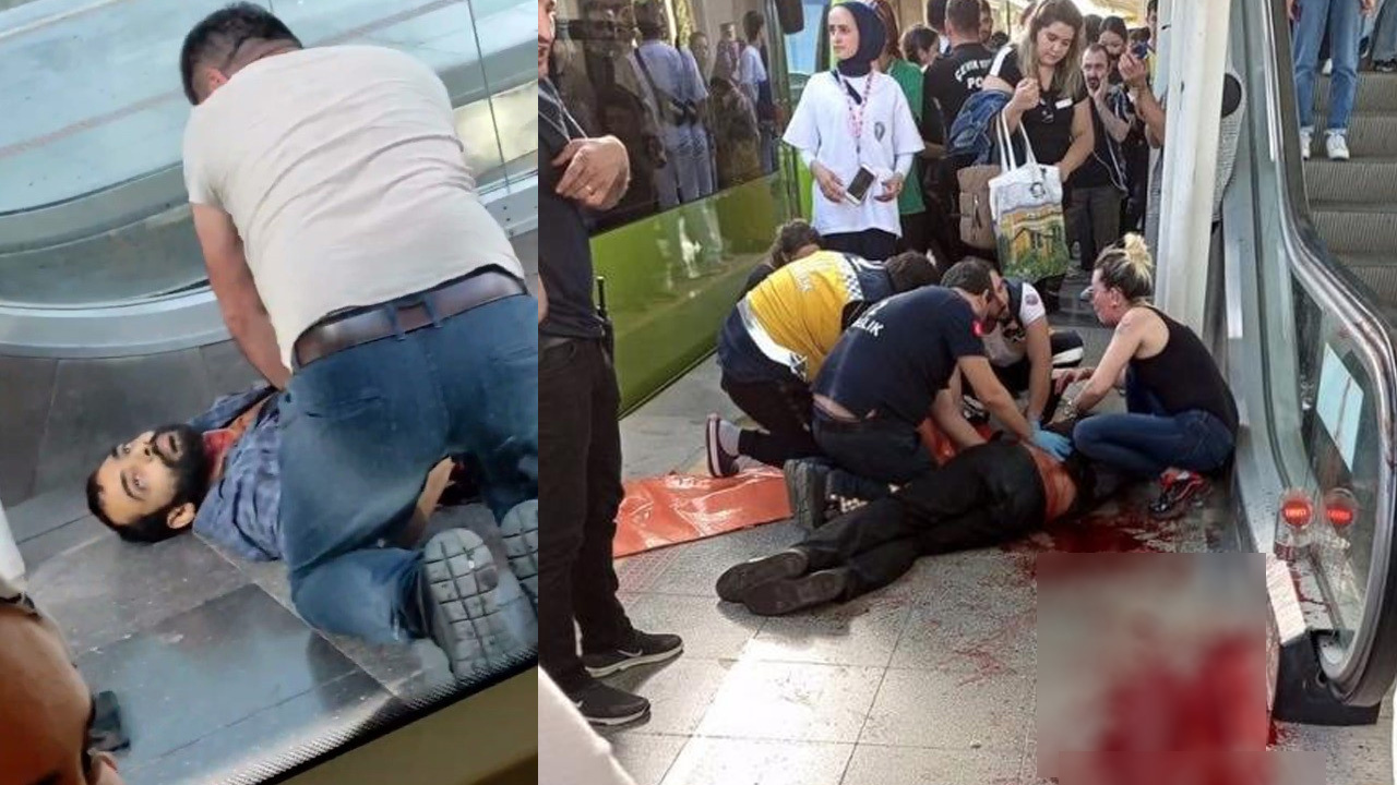 Bursa'da metroda dehşet verici olay! Kafa attıktan sonra bıçağı göğsüne sapladı